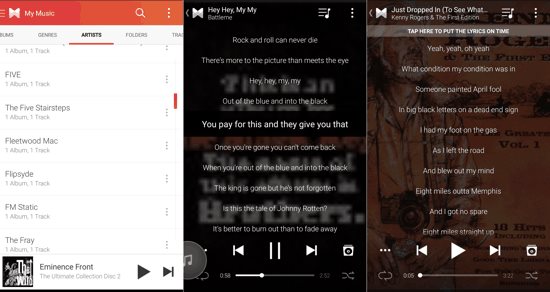 Android Music Player 
