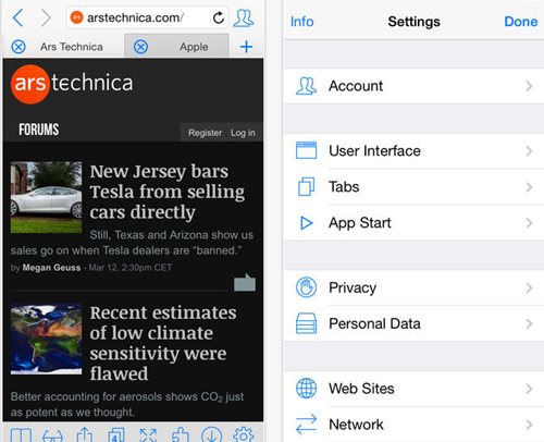 Best iPhone Browsers