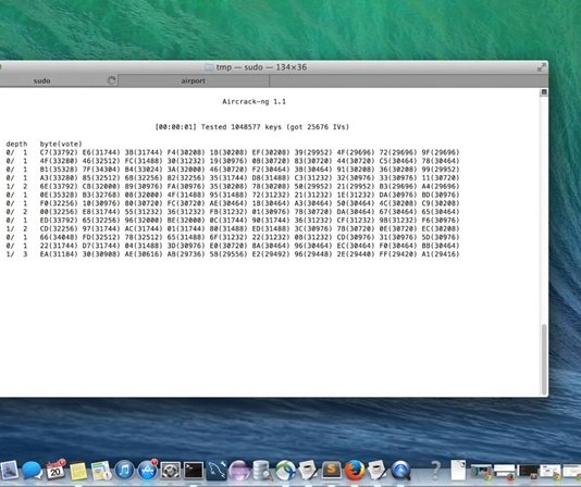 WiFi using WifiSlax 4.11 in Mac OS X and Windows