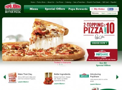 Websites To Order Pizza Online