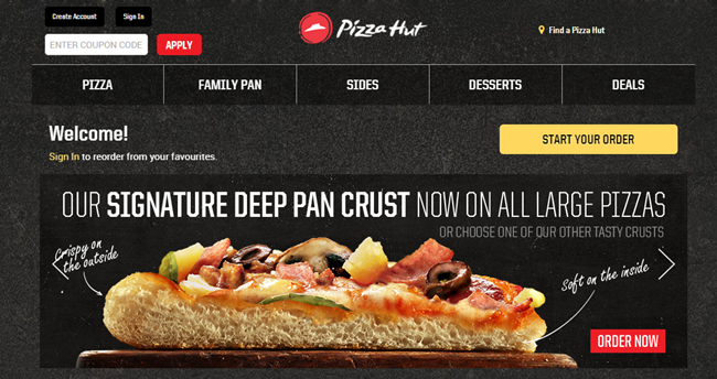 5 Websites to order Pizza in the Australia